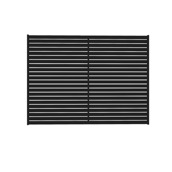 DIY Aluminium Horizontal Slats Fence Panel 1816mm wide