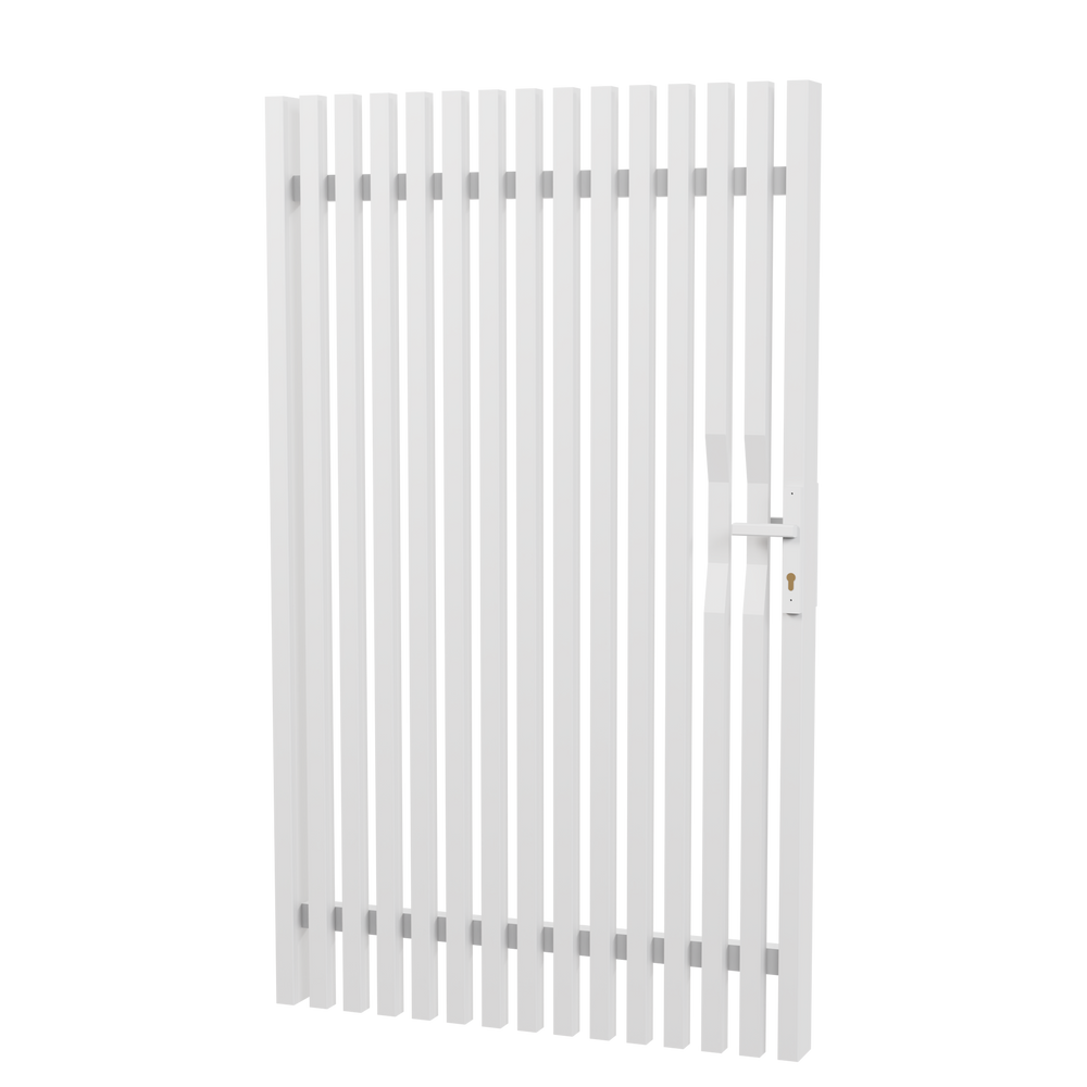 DIY Aluminium 4040 Battens Pedestrian Gate with Lock