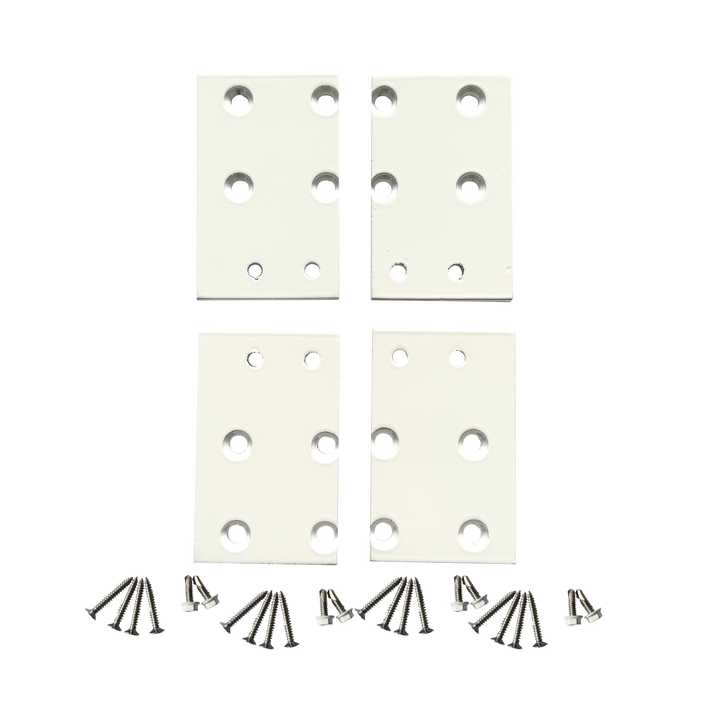 Fence Panel Plate Brackets  40x80mmx5mm