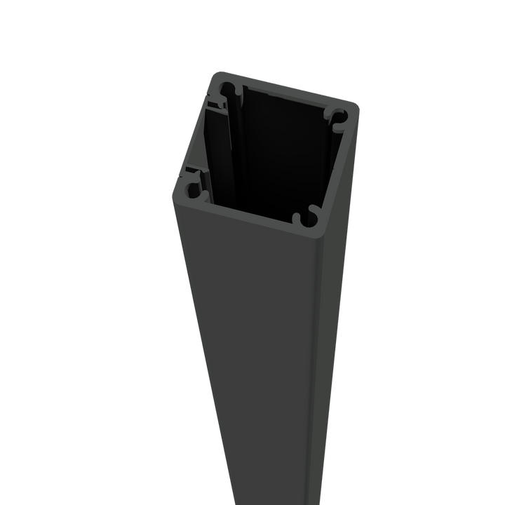 40x40mmx2325mm Aluminium  Fence rails