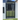 vertical batten garden gate with brick wall