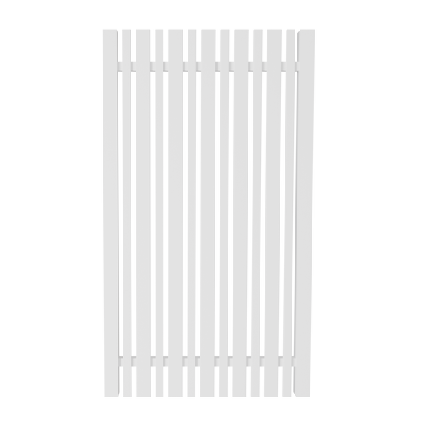 DIY Aluminum Combo Pickets Pedestrian Gate - No Lock