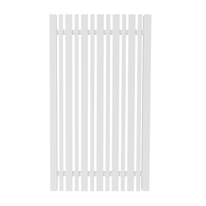 DIY Aluminum Combo Pickets Pedestrian Gate - No Lock