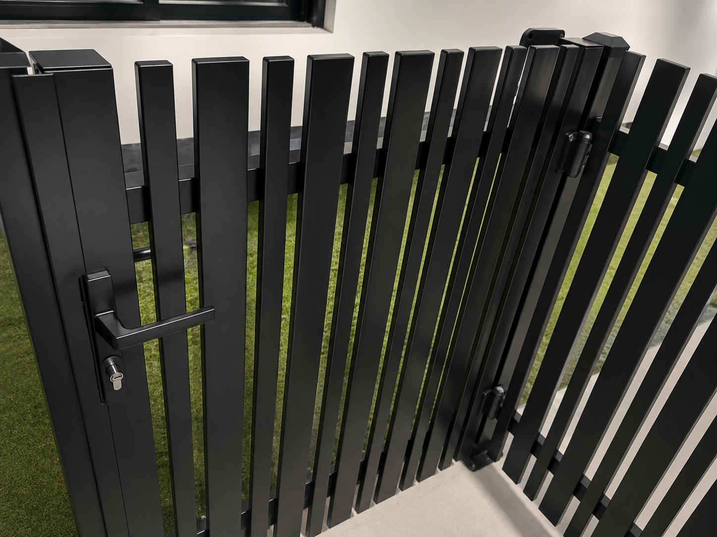 modern style DIY COMBO style pedestrain gate