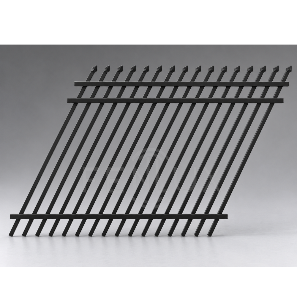 Raking - 25x25mm Spear Top Style
