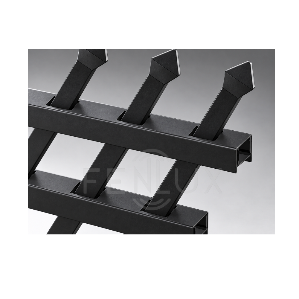 Raking - 25x25mm Spear Top Style