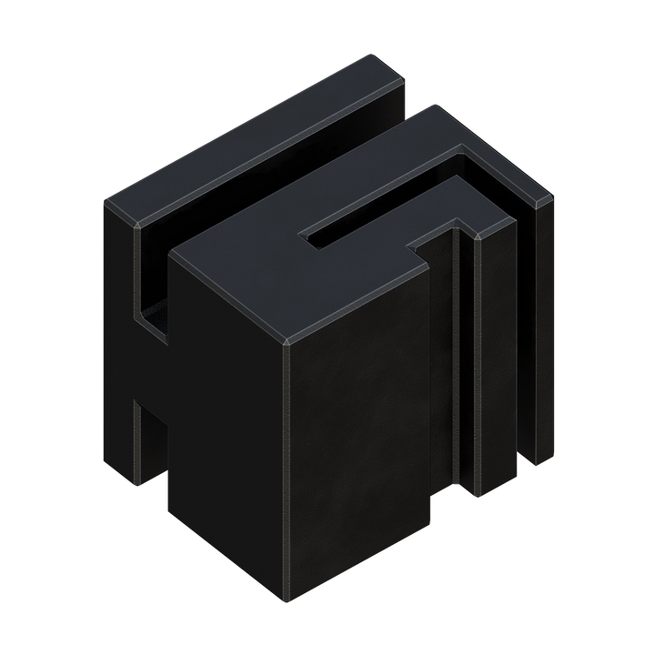 Sliding gate Guide Block - Nylon Block