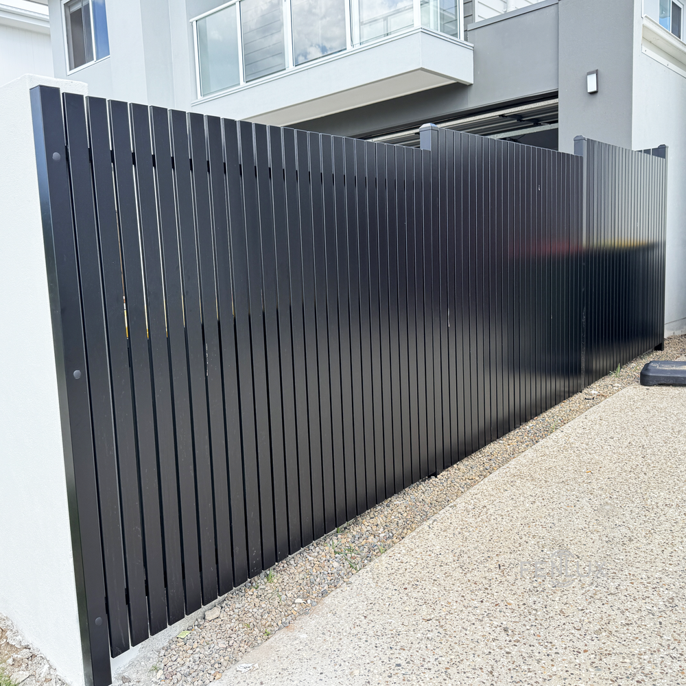 Pre-Welded Aluminium Picket Fence Panel 2185mm wide