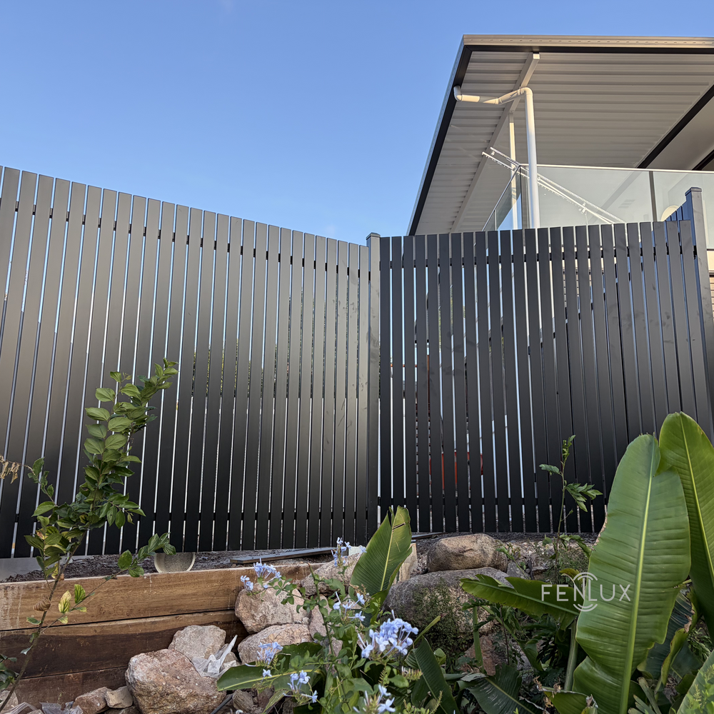 Pre-Welded Aluminium Picket Fence Panel 2185mm wide