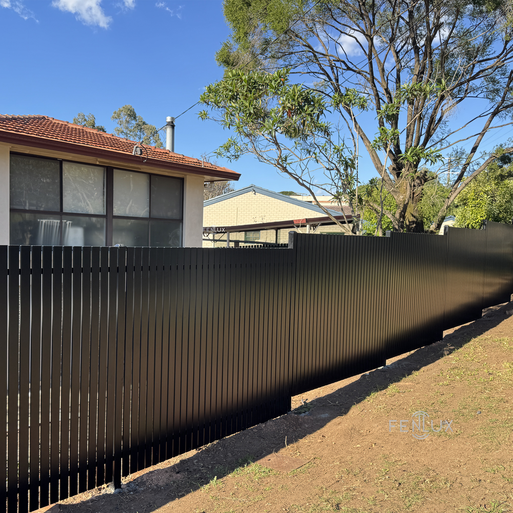 Pre-Welded Aluminium Picket Fence Panel 2185mm wide