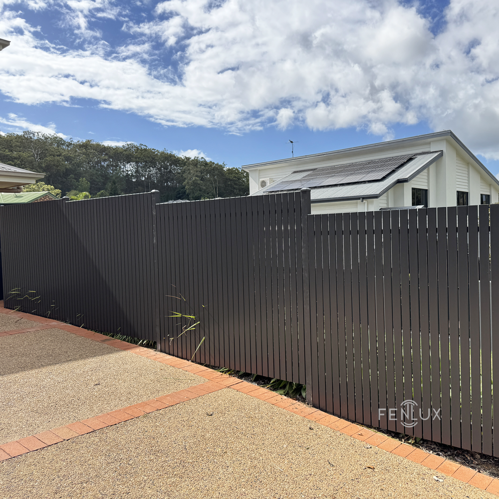 Pre-Welded Aluminium Picket Fence Panel 2185mm wide