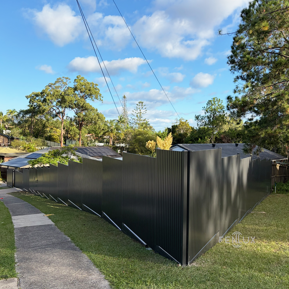 Pre-Welded Aluminium Picket Fence Panel 2185mm wide