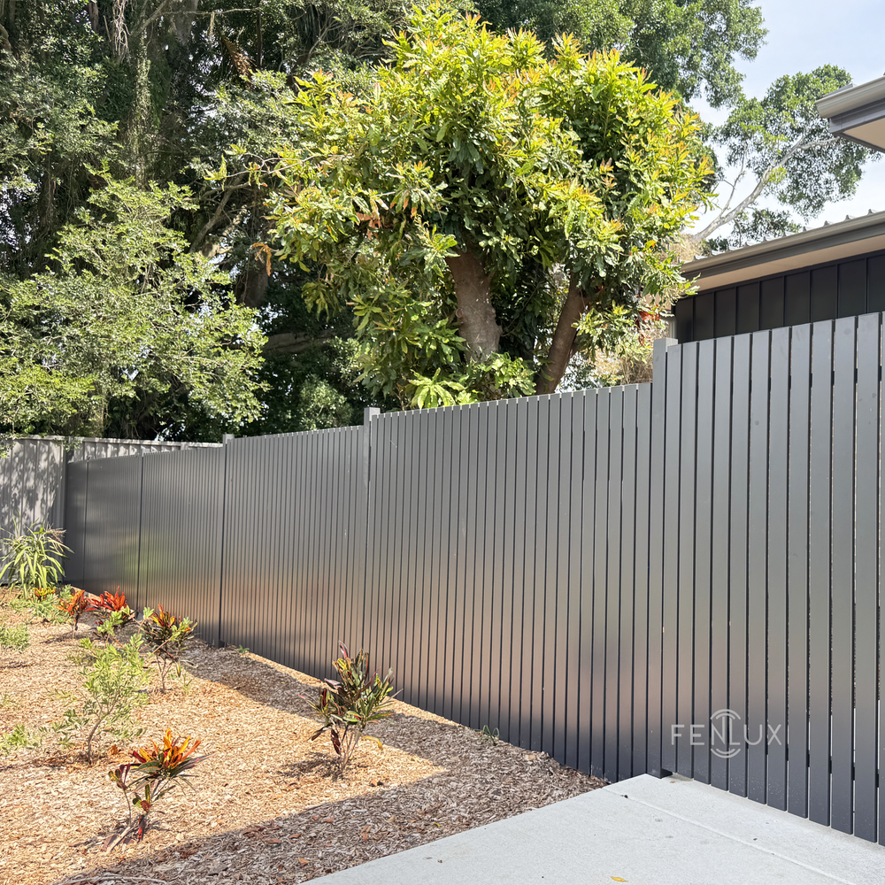 Pre-Welded Aluminium Picket Fence Panel 2185mm wide