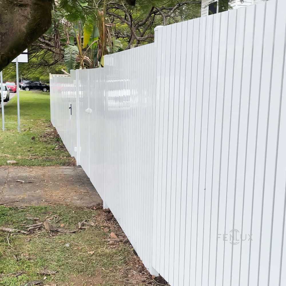 Pre-Welded Aluminium Picket Fence Panel 2185mm wide