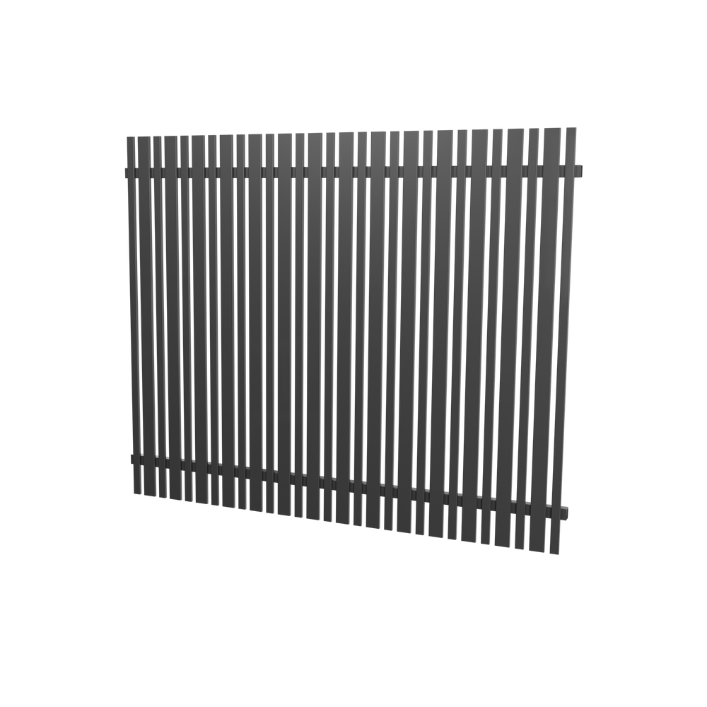 DIY Aluminium Combo Pickets Fence Panel 2185mm wide