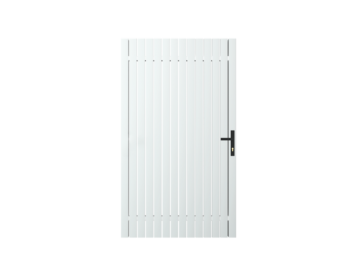 Pre-Welded Aluminum Pickets Pedestrian Gate with Lock