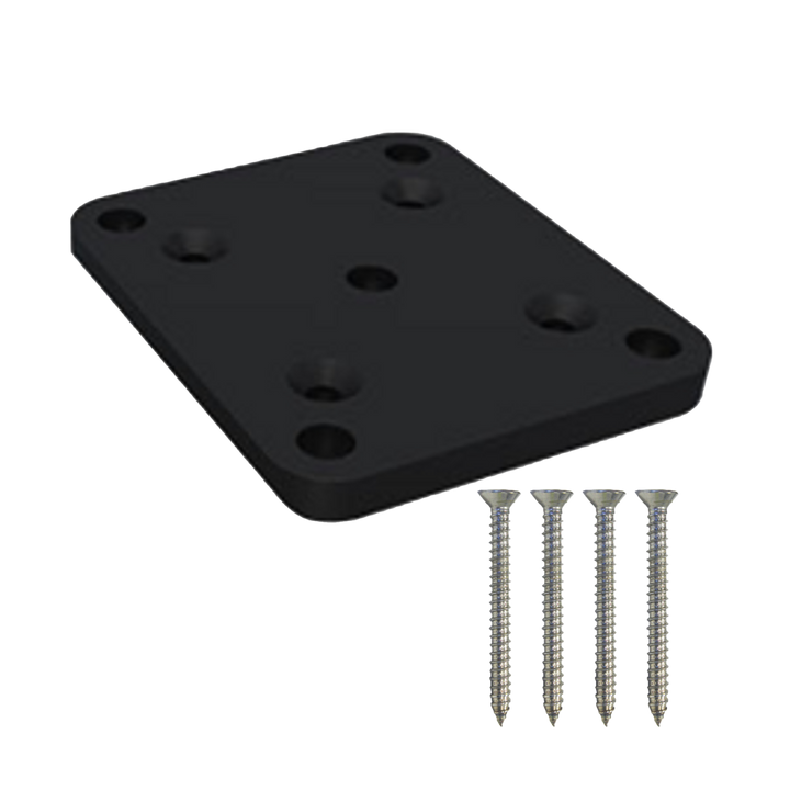 145x145mmx10mm Aluminium Base Plate