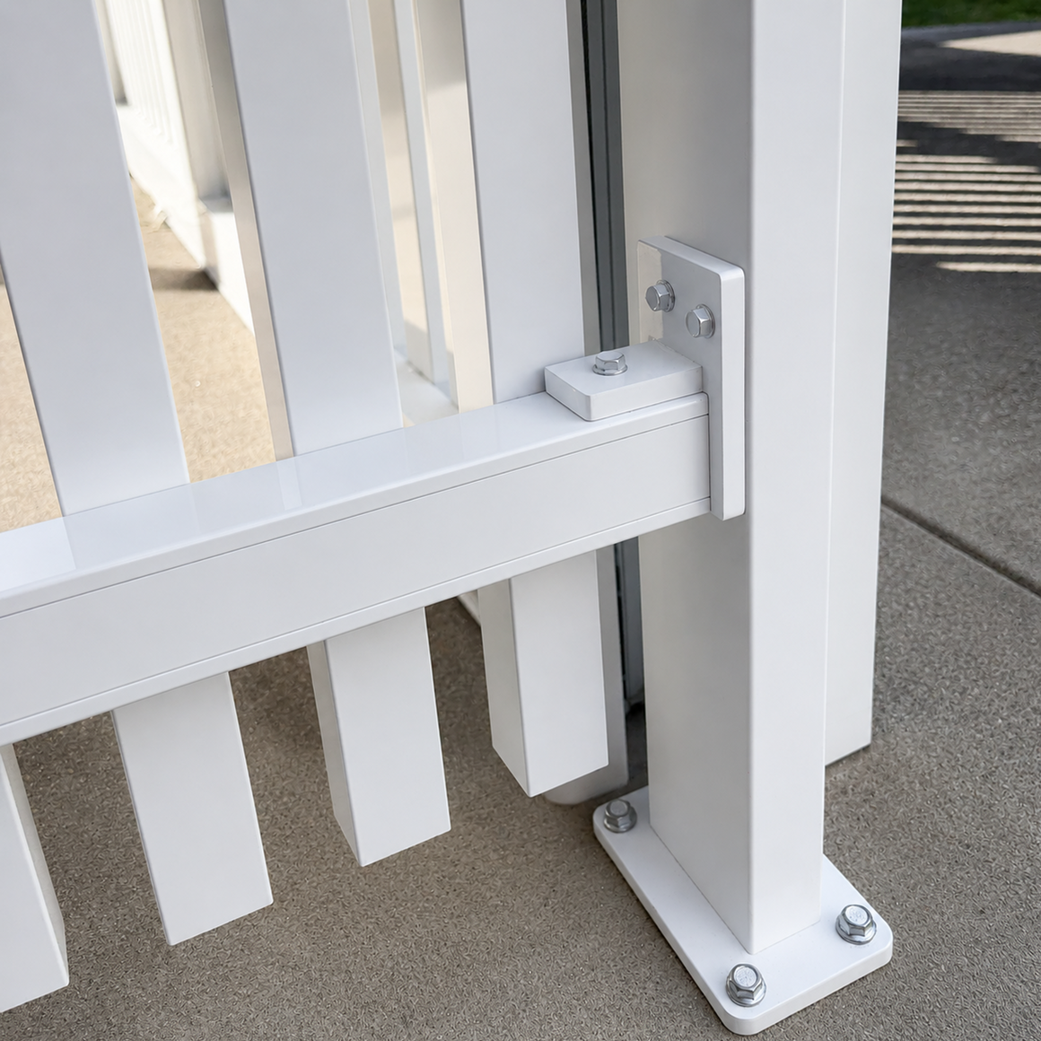 Operable Batten Panel DIY Aluminium 40x40 Batten Fence Panel | Modern Batten Fence Panels ...