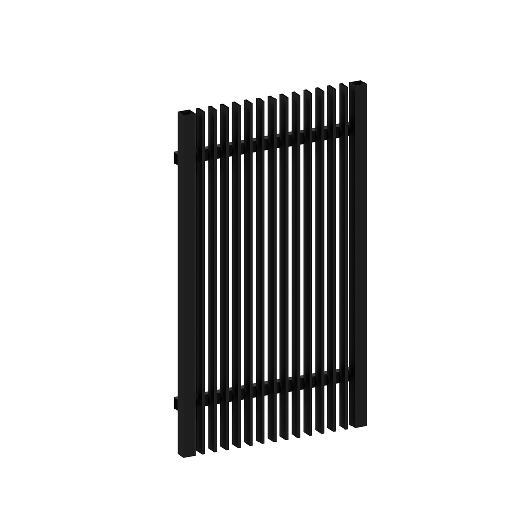 Aluminum Blade Style Pedestrian Gate - No Lock Included – Fenlux Shop