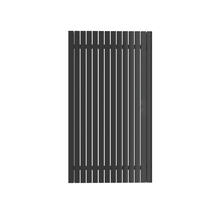 DIY Aluminum Pickets Pedestrian Gate - No Lock Included