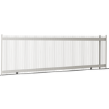 Raked Bottom Aluminum Vertical Blade Sliding gate