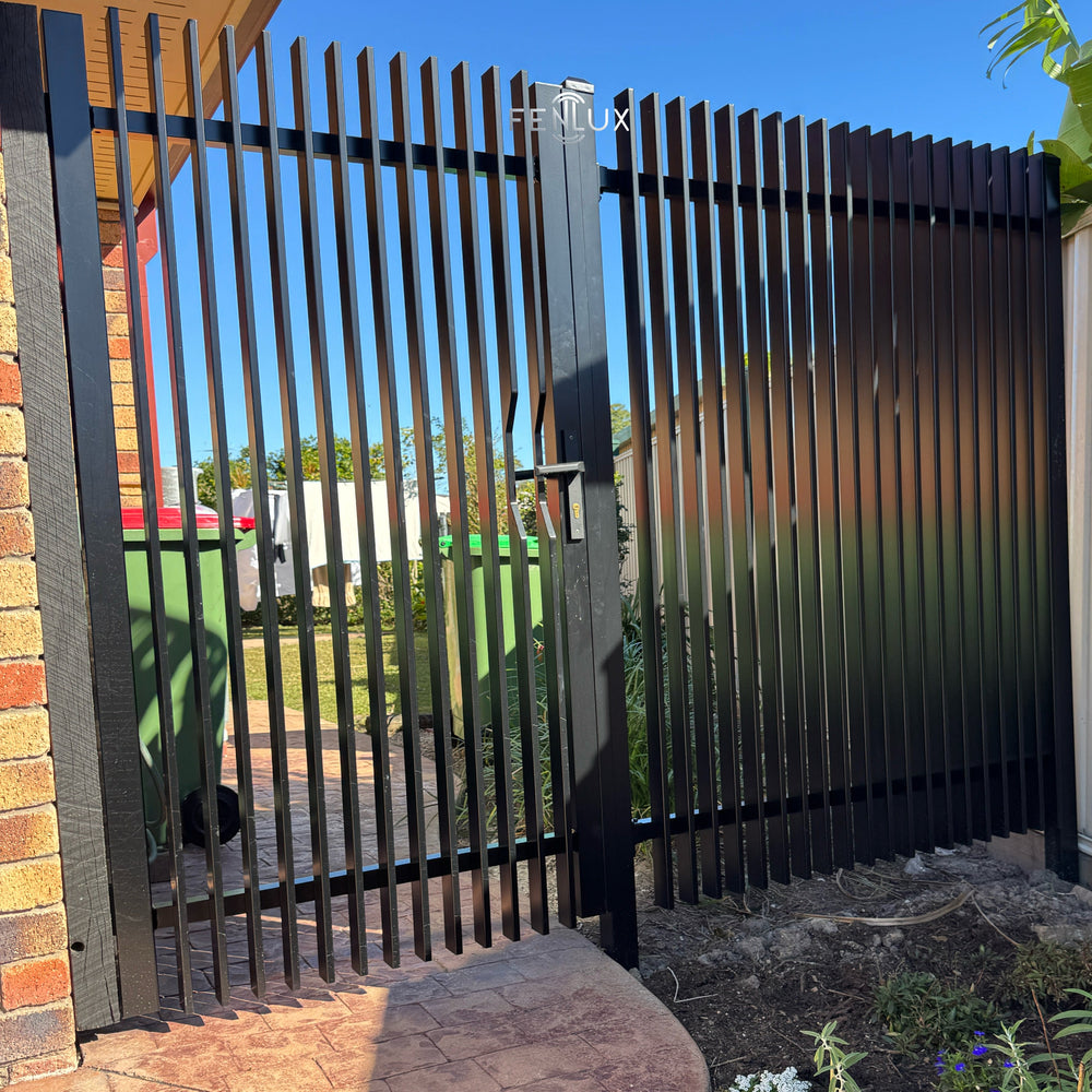 residential side gate welded aluminium panel
